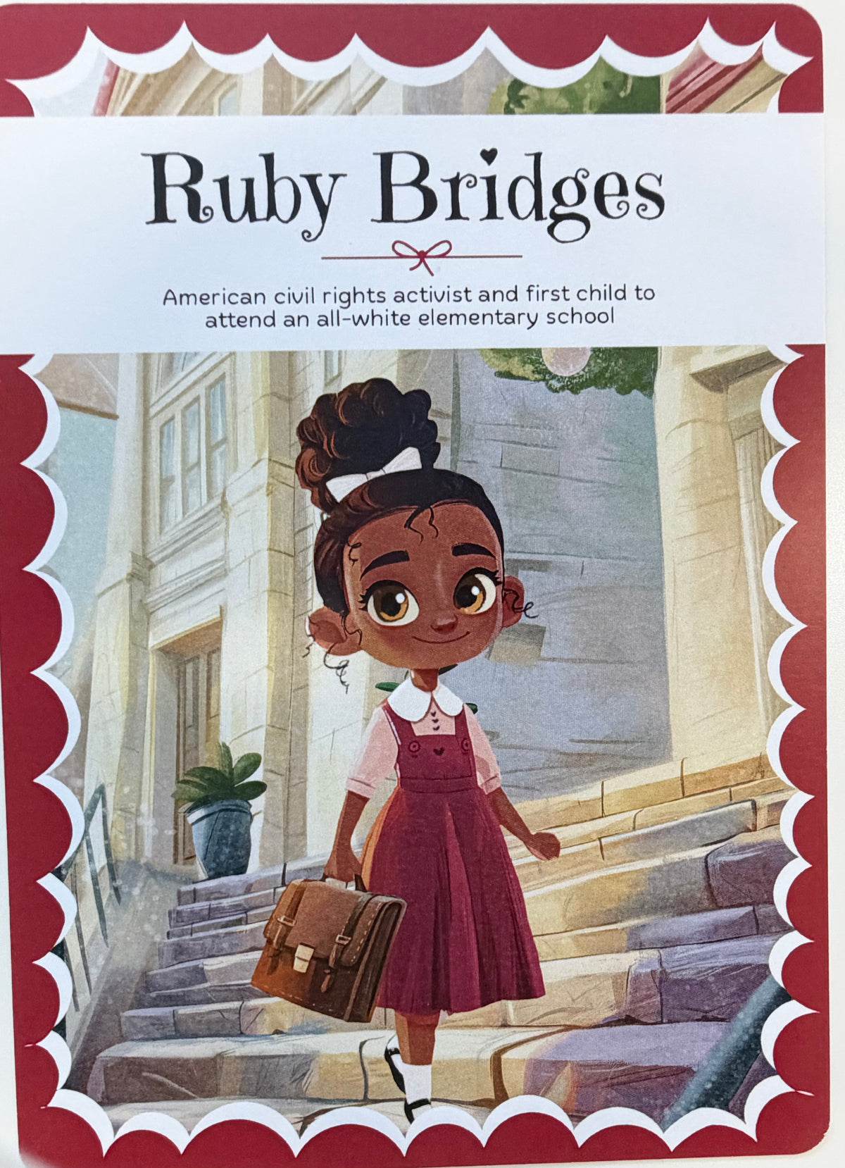 Ruby Bridges Letter: Bravery