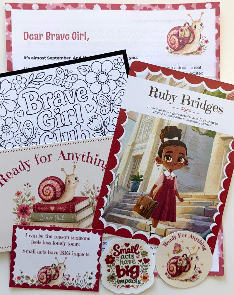 Dear Brave Girl Monthly Membership for Girls age 5 to 11 - $13/month